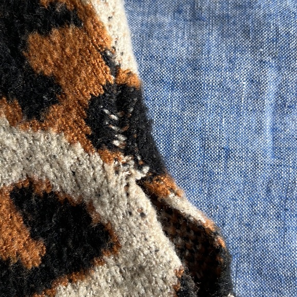 Lovers and Friends wrap sweater in Leopard - Picture 8 of 8